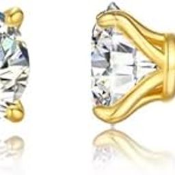 Real Moissanite Earrings For Women Girl Pure Gold Ear Stud Asli Hira Stone Original Certified Top A1 Heera Ratan मोइसानाइट डायमंड इयररिंग Tops Diamond Earrings Studs कान के टॉप्स गोल्ड-image-12