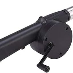 Manual BBQ Air Blower, Hand Crank Powered, Outdoor Barbecue Fan, Low Noise Grilling Stove-image-54