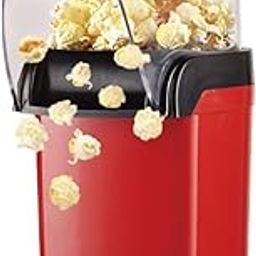 Toshionics Popcorn Maker Hot Air Popper Machine, Healthy & Fat-Free, Easy to Clean Best Popcorn Popcorn for Movie Nights and Parties of All Kinds, Kids Birthday Party Favorites (Small)-image-50