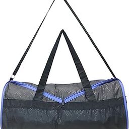 Polyester Duffle/Shoulder/Gym Bag for Men & Women (Blue)-image-3