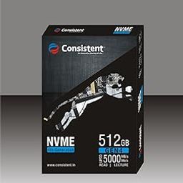 Consistent 512GB Up to 5,000 MB/s PCIe Gen 4.0 NVMe M.2 (2280) Internal Solid State Drive (SSD) (CTNVMe5124G) (512)-6
