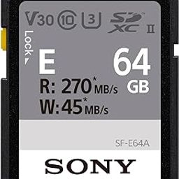 Sony SF-E64 Hi- Speed Memory Card-24