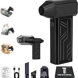 XOYO Upgraded Turbo AIR Blower & Vacuum 2in1 Machine | Best Car Cleaning kit | Handheld 3rd Gen Brushless Motor 130000 RPM | 3 Speed | 3000mAh Rechargable | Multi Usage for Car|Home|Electrical Works-image-18