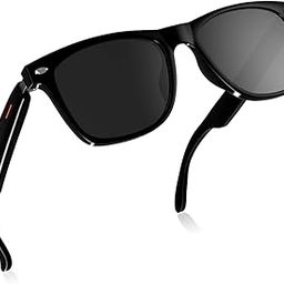 Smart Glasses for Men Women, Open Ear Bluetooth Sunglasses Built-in Mic. & Speakers, IP65 Waterproof, Hands-Free Calls, Touch and Voice Assistant Compatible, UV Protection Polarized Lenses Sunglasses-picture-19