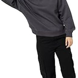 max Women Cotton Crew Neck URB_N Oversized Solid Sweatshirt-picture-27