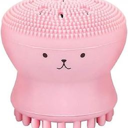 Octopus Design Silicone Facial Cleansing Brush, Waterproof Face Scrubber Exfoliator Pore Cleanser Brush For Deep Cleansing Blackhead Removal (1Pcs, Multi)-image-36
