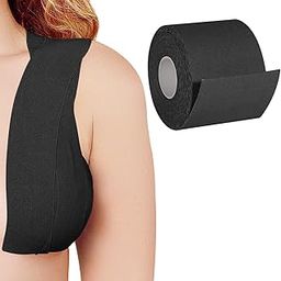 Boob Tape Boobtape for Breast Lift | Body Tape for Push up & Shape | Works with Sticky, Backless or Strapless Bra | Waterproof Sweat-Proof Bob Tape for Big & Heavy Size Breasts-image-59