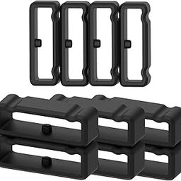 Replacement Fastener Ring Band Keeper Loops Compatible with Fitbit Blaze - 11pcs Silicone Fastener Rings for Fitbit Blaze Smart Watch Bands-image-70