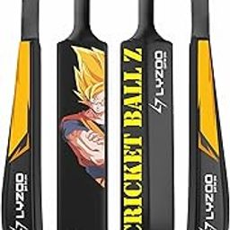 LYZOO just be you Turf PVC Cricket Bat | Lightweight Fiber Tennis Bat | Unisex Hard Plastic Bat with Anti-Slip Grip | Best Suitable for Kids Age 8-11 Yrs | Size - 28 X 3.5 Inch | Color - Black-image-87