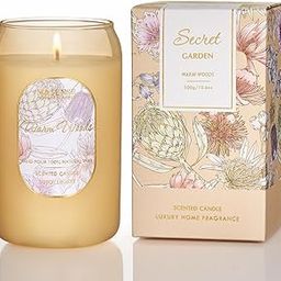 M&SENSE Aromatherapy Soy Scented Candle - Warm Woods Scent, 10.6 oz, 60-Hour Burn, Cozy Home Decor Gift for Women-26