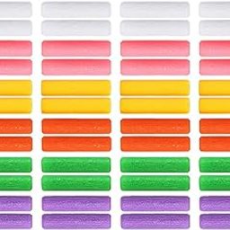 KISEER 48 Pcs Colorful Orthodontic Aligner Trays Chewies for Aligner Chompers Aligner Trays Seaters, 6 Color-picture-15