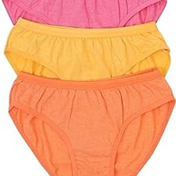Women's Cotton Breathable Candy Pop Color Brief Panty 100% Super Soft Cotton Hipster Ladies Plain Bright Panty/wear Elastic (Pack of 3)-image-13