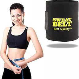 Sweat Slim Belt for Men and Women - 1 Year Warranty - Waist Trainer - New and Improved-image-17