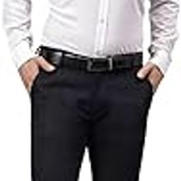 Men's 100% Cotton Formal Pant Trousers | Stylish Regular Fit Men's Wear Trousers for Office Party (Article-2018)-image-38