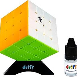 Cubelelo Drift 4x4 with Cube Lubricant and Stand Combo | High-Performance Speed Cube | Adjustable Tension & Smooth Turning | Durable & Reliable | Ideal for All Ages-16