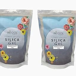 Silica Gel Powder for Flower Drying to Dry Flowers, Potpourri, Art & Craft, Resin Art and Home Decor, Reusable Colour indicating Silica Gel Powder 900 Gram (450 * 2) Packs-picture-20