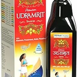 HERBAL CANADA Udramrit Swaras|1 Litre|Helpful For Hyper Acidity, Gas, Constipation, Loss Of Appetite|100% Natural-24