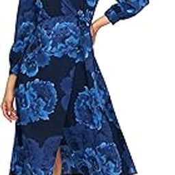 Women's Printed Delta Crush Calf Length A-Line Dress-image-25
