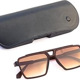 Square Sunglasses, Black Frame with Gradient Lenses-image-19