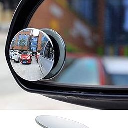 Detachi 3R-240 Car Glass Mirror Blind Spot, 360° Mirror, Rear View Convex Mirror, Parking Mirror For Car, Car Mirror Accessories Frameless 3R Original Suitable All Cars (Round 2-Pcs)-13