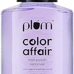 Plum Color Affair Acetone-Free Nail Polish Remover | Nourishing Formula with Sweet Almond & Argan Oil | Vitamin E-Infused | 100% Vegan & Cruelty-Free | Easy & Gentle Removal | 30ml-13