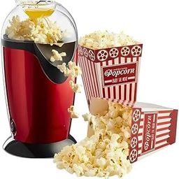 Aluminum Popcorn Machine and Big Home Use Electric Big Popcorn Machine, Popcorn Maker Making Machine Automatic Popcorn Machine Household-0