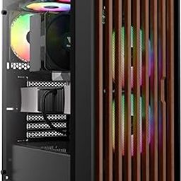 Assembled Gaming Pc 2000 Core I7 (16 Gb Ddr3/1 Tb/128 Gb Ssd/Windows 10 Pro/2 Gb Ddr3/20 Inch Screen/Desktop_WiFi_Bluetooth_2Gb Graphic) with Ms Office (Black, 55 Cm X 45 Cm X 15 Cm, 5 Kg)-14