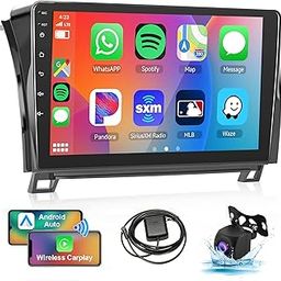 Android Car Radio for Toyota Tundra 2007-2013 Toyota Sequoia 2008-2019 with Apple Carplay GPS Navigation, 10.1 inch Touch Screen Tundra Car Stereo Bluetooth WiFi FM AUX USB + Backup Camera-19