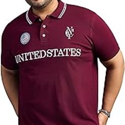 Bigbanana Men's Plus Size Regular Fit Polo T-Shirt-image-57