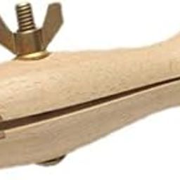 Johnson Tools Ring Clamp With Leather Lined Jaw Single End Holder For Jewellery Making and Other Purposes (Multicolor)-image-1