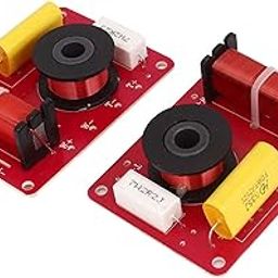 2Pcs 2-Way Crossover Filters Frequency Distributor-15