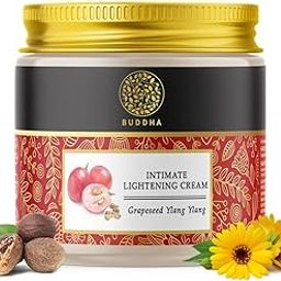 BUDDHA NATURAL Intimate Lightening Cream (75 Gms) - 100% Ayush Certified - Lighten the Skin In Intimate Areas, Inner Thighs for Women & Man-52
