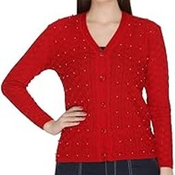 Women's Woollen Cardigan-image-29