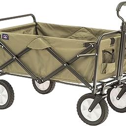 Mac Sports Collapsible Folding Outdoor Utility Wagon, Green-image-36