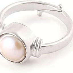 5.25 Ratti 4.47 Carat A+ Quality Pearl Moti Gemstone Ring for Women's and Men's-image-95