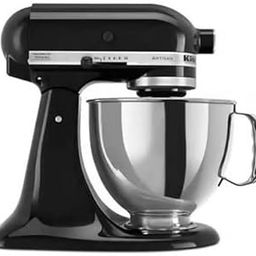 KitchenAid 4.8L Artisan Tilt-Head Stand Mixer – 300W, 10-Speed, Stainless Steel Bowl, Onyx Black – 4.8L Capacity, Includes Flat Beater, Dough Hook, and Wire Whip-image-88