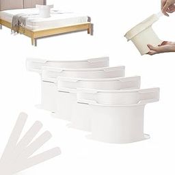 QUALIZA Lock Bed Sheet Holders with Anti-Slip Pads for Corners, Secure Bed Sheets Firmly in Place, Heavy Duty Bed Sheet Holder Straps Easy Installation for All Mattress Sizes (4Pcs)-picture-15