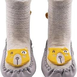 Kids Anti-Skid Breathable Socks Shoes for Baby Boys Girls Non Slip Soft Cotton Sole Booties for Toddler | 0 Month To 2 Years-image-54
