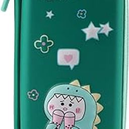 Youth Enterprises Kids Multipurpose Zipper Pencil Case, Pen & Pencil Pouch Bag Case for School Supplies(Cartoon- Small)-image-96