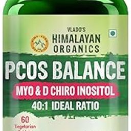 Vlado’s Himalayan Organics PCOS Supplement For Women 40:1 Ratio 2000mg to 50mg D-Chiro-Inositol | Balance Hormonal Levels - 60 Veg Tablets-image-83