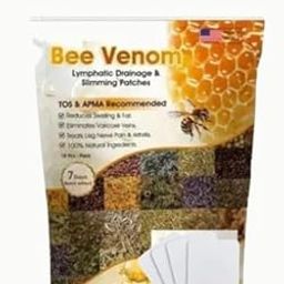 Indiana Huda Bee Venom Lymphatic Drainage and Slimming Patches, 10 Pieces, Natural Formula for Reducing Swelling and Fat-image-13