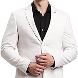 Men Knitted Solid Relaxed Fit Grey Melange Blazer||Men's Blazer||Single Breasted Blazer-picture-21