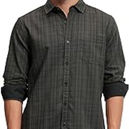 Men's Casual Shirt | Checked | Slim Fit | Full Sleeve | Button Closure I Breathable Fabric-image-77