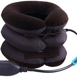 Boosty® Portable Neck Pillow Three Layers Tractor Massager Exerciser for Cervical Spine Neck Back Shoulder Pain (Multicolor)-27
