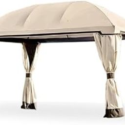 Replacement Canopy for Pomeroy Dome Gazebo - Riplock 350 - Beige-image-44