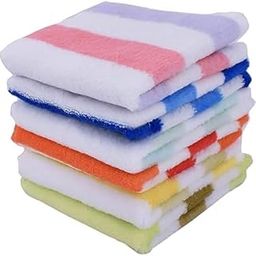 Microfiber Face Towel Handkerchief Rumal 350GSM Extra Soft(Set of 5 Multicolor)-image-94