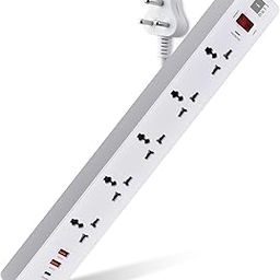 iBall GUARD-5QC 5-Socket Surge Protector with PD20W+2 USB Port for Charging, TF MOV+500 Joules, Auto-Reset Switch, 2M ISI Certified Cable, 100% Copper Conductor, 2500W Load Capacity, 3 Years Warranty-image-68