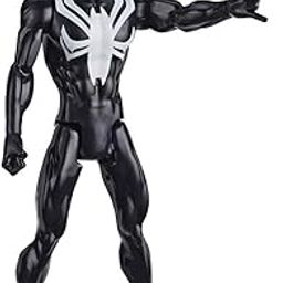 SPIDER-MAN Marvel Titan Hero Series Web Warriors Black Suit-25
