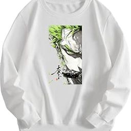 Zoro One Piece Sweatshirt Hoodie Men Women Anime Causal Stylish Latest Winter Jacket Black Lavender Beige White Pink Brown-image-74