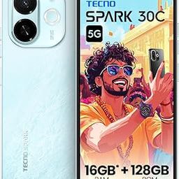 Tecno Spark 30C 5G (Azure Sky, 4GB+128GB) | D6300 5G Processor | 5000 mAh Battery | NFC, IR Remote | Dolby Atmos-picture-24